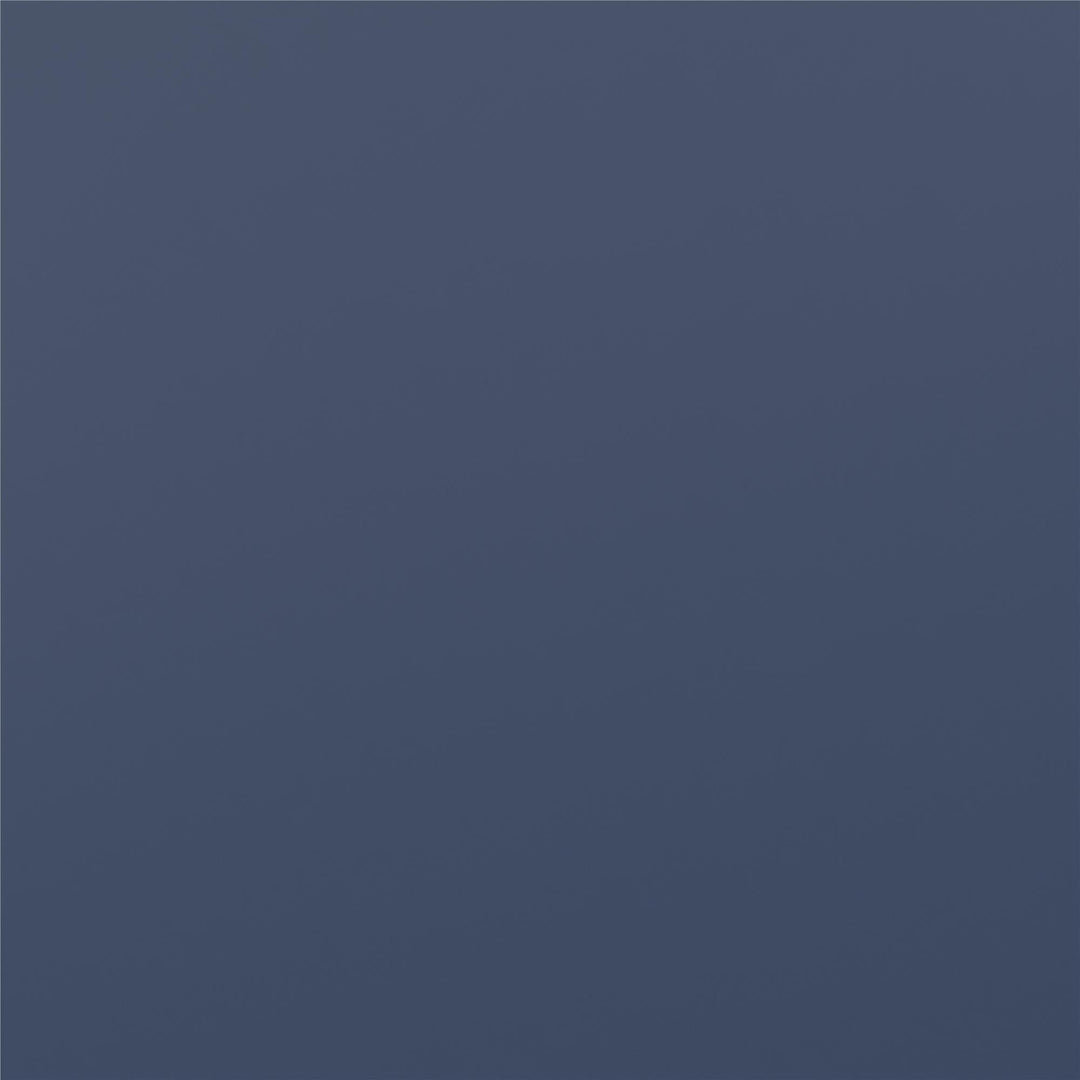 Pisa 20 Inch Bathroom Vanity with Carrera Countertop and 2 Storage Shelves - Navy