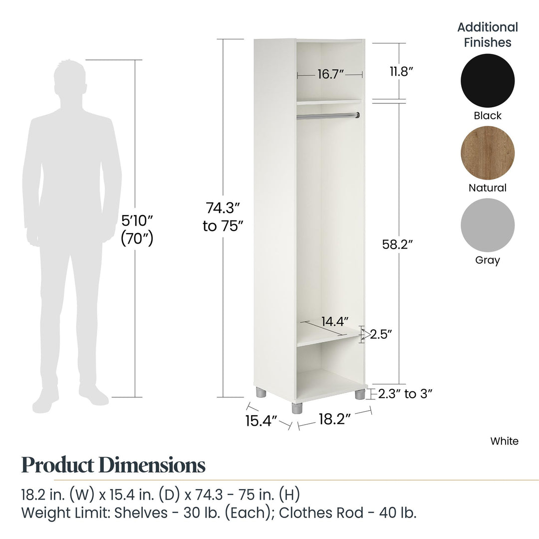 18" Wide Mudroom Cabinet with Basin Design -  Dove Gray