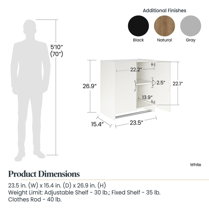 multi-functional wall cabinet - White