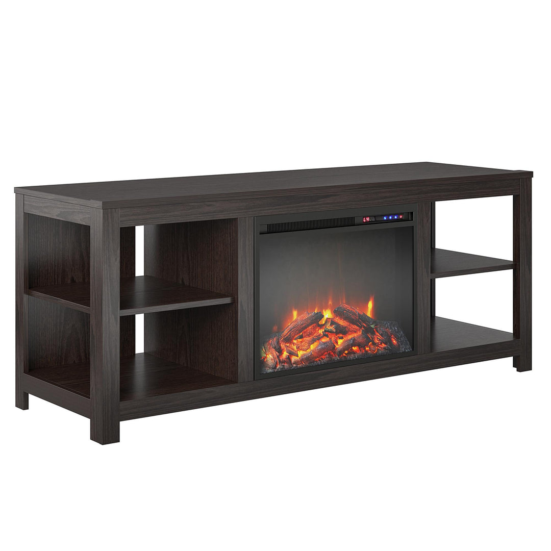 Best Electric Fireplace Console TV Stand for Large TVs -  Espresso