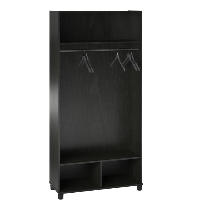 Camberly clothing storage cabinet -  Black Oak