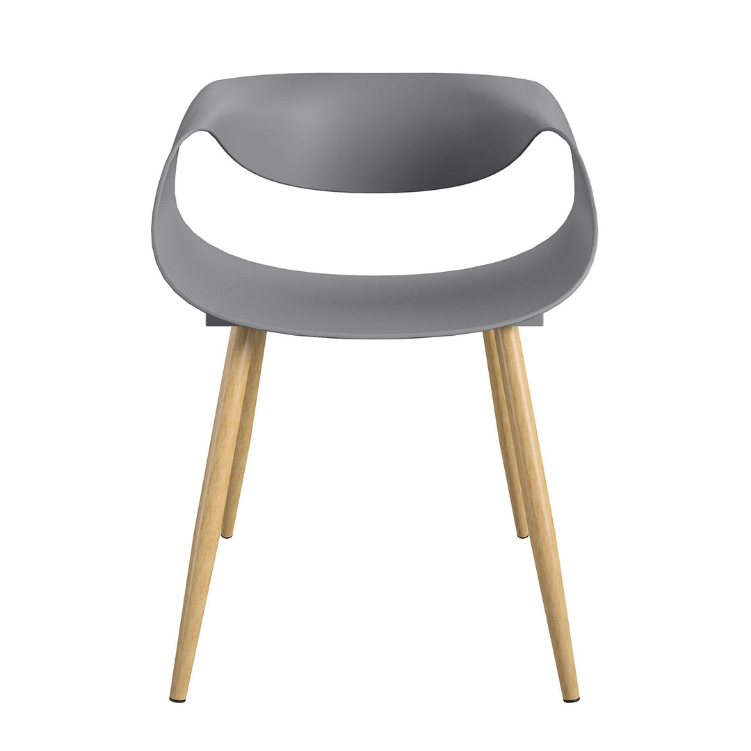 Set of 2 chairs for patio - Gray