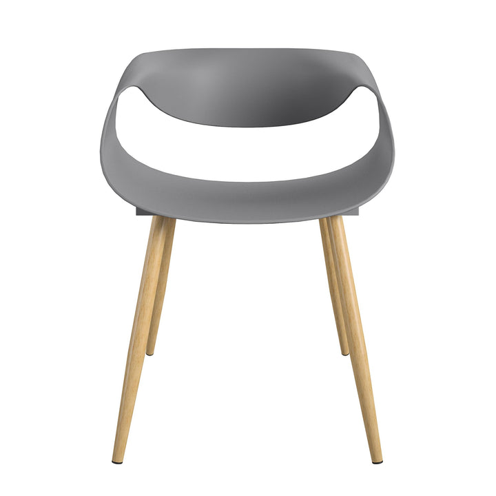 Set of 2 chairs for patio - Gray