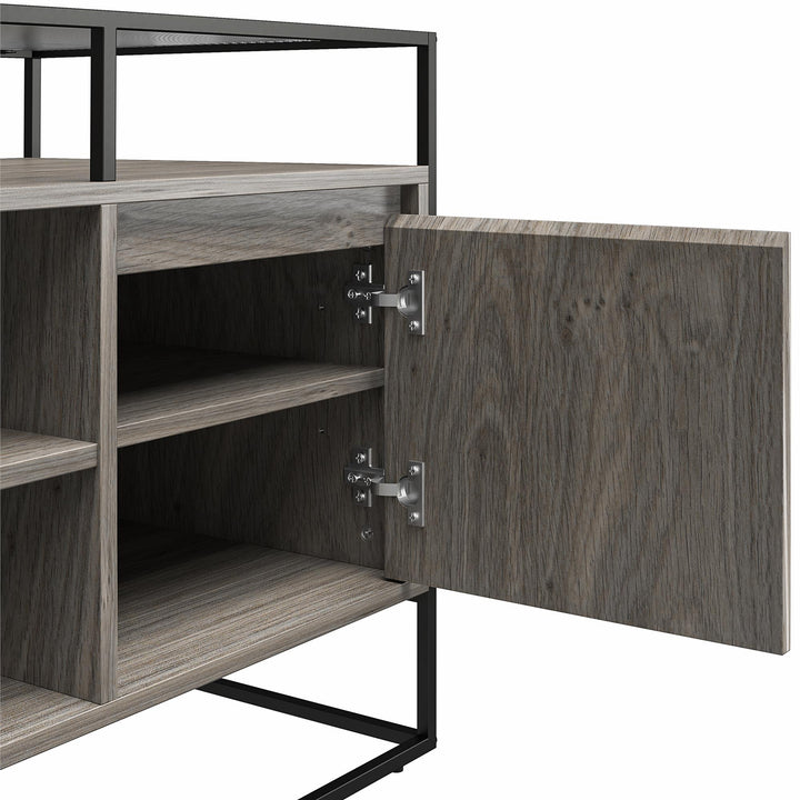 Camley design media console -  Gray Oak