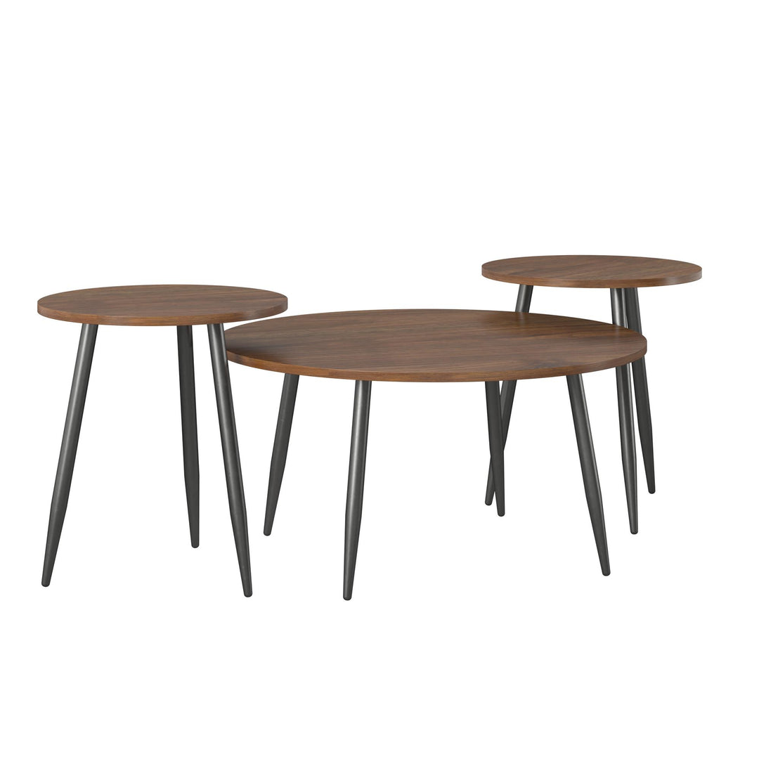 Morley living room furniture set -  Walnut