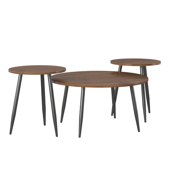 Morley living room furniture set -  Walnut