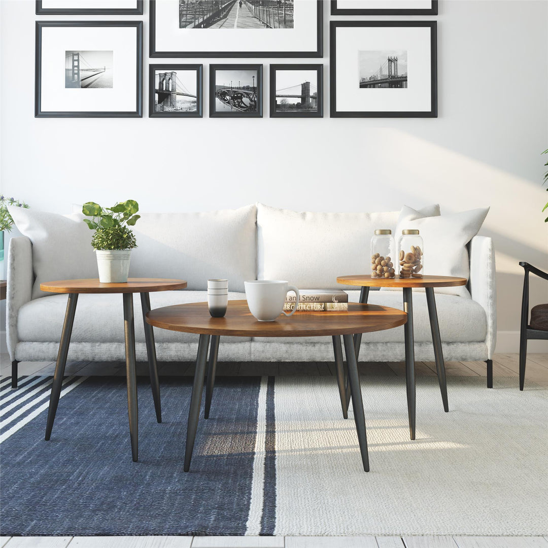 Coffee and end table combo -  Walnut