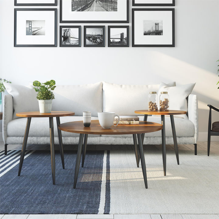 Coffee and end table combo -  Walnut
