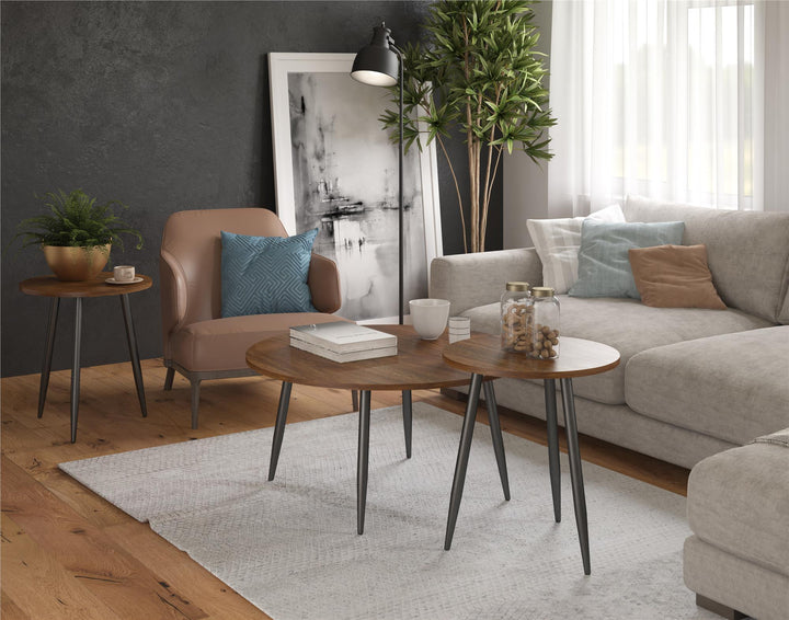 Morley design coffee table -  Walnut