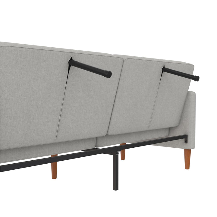 split back futon sofa bed - Sofa Grey