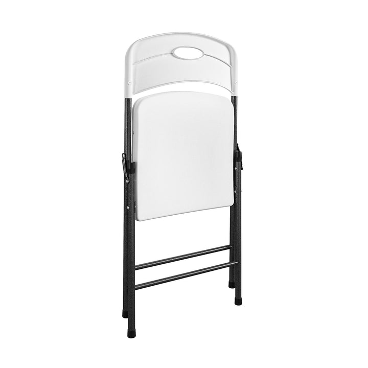 resin plastic chairs - White - 4-Pack