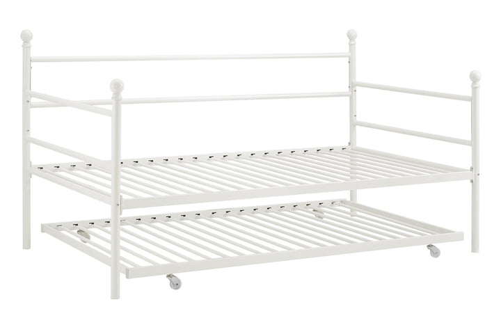 Space-saving daybed - White - Twin
