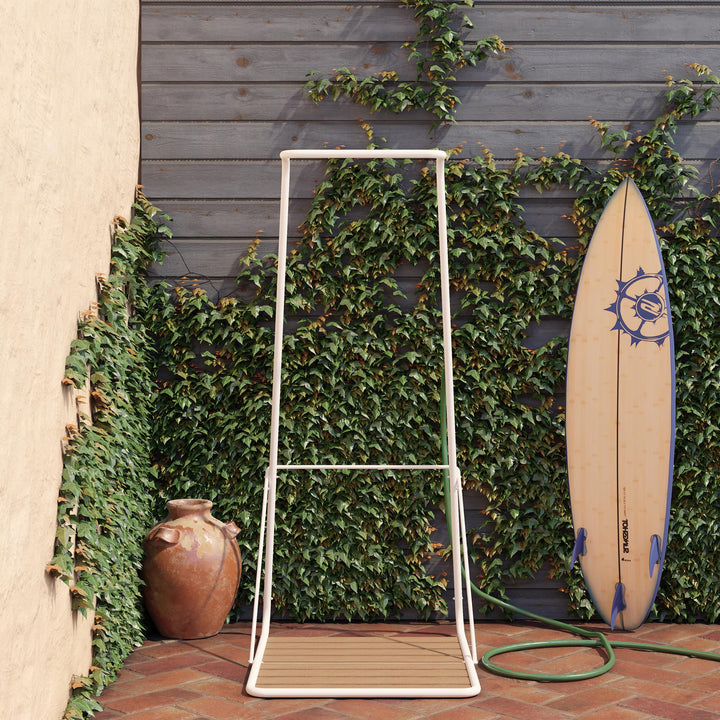 Poolside gossip collection outdoor shower -  White 