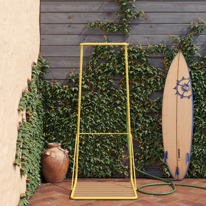 Rainey shower with XL base -  Yellow 