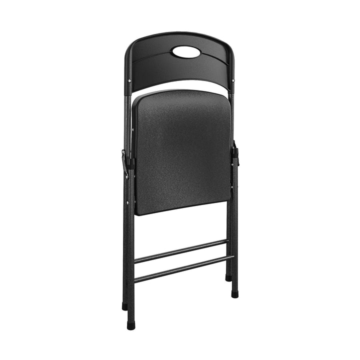 indoor folding chair - Black - 4-Pack