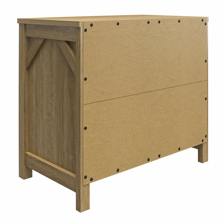 2 Drawer Nightstand with SwitchLock -  Natural