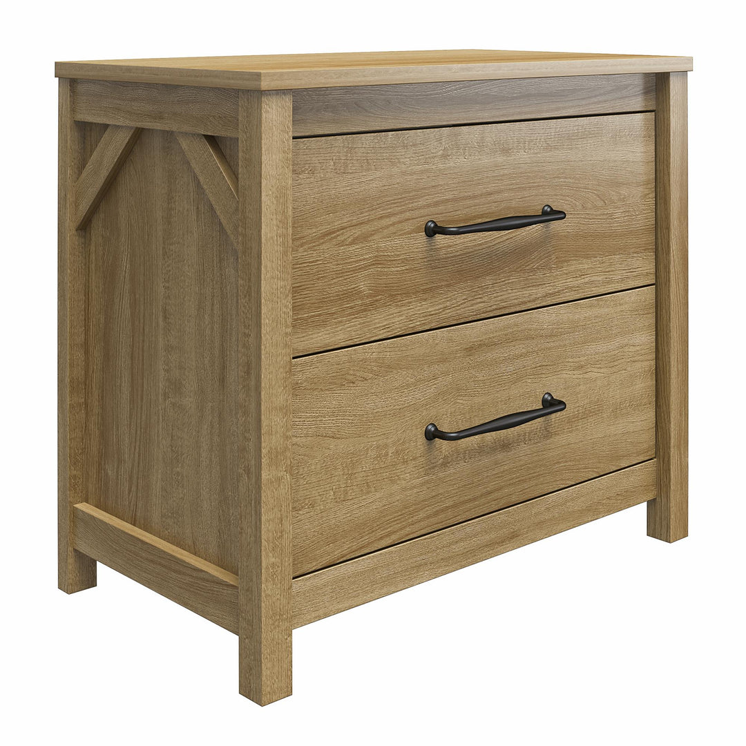SwitchLock Assembly Nightstand -  Natural