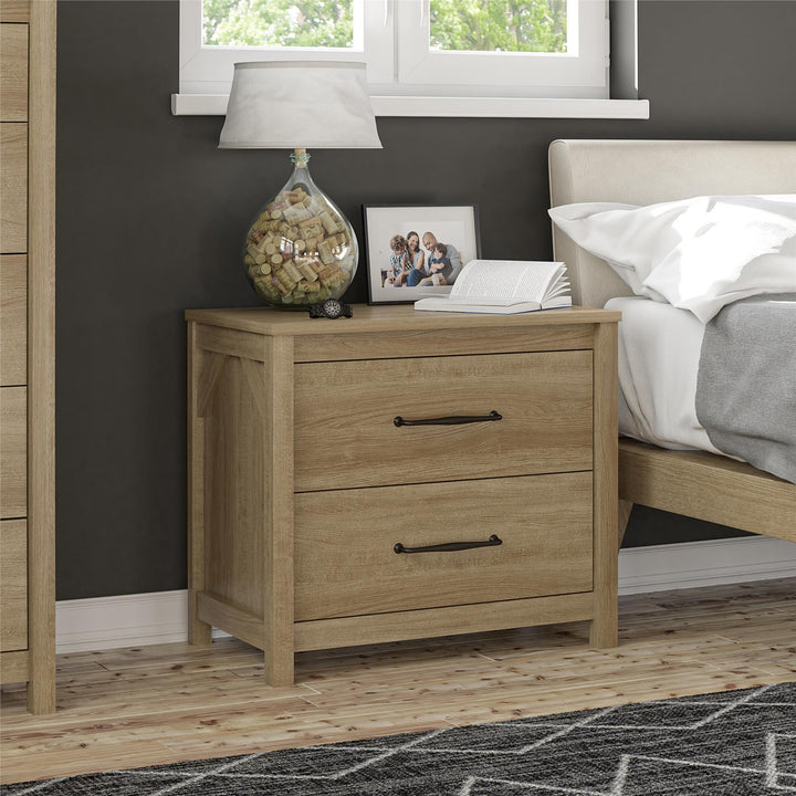 Easy SwitchLock Nightstand Assembly -  Natural