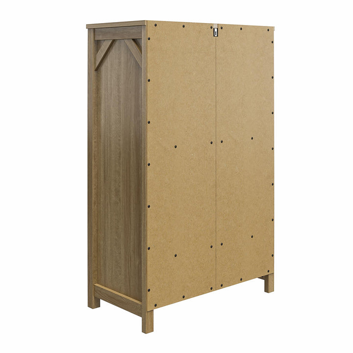Tall Dresser with 5 Drawers and SwitchLock -  Natural