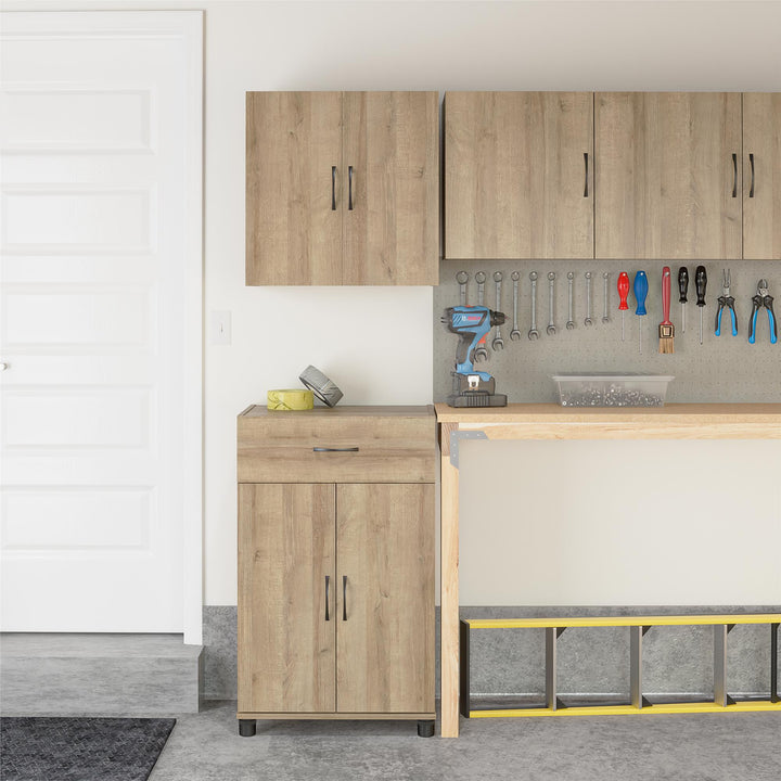 wall cabinet with two shelves - Natural