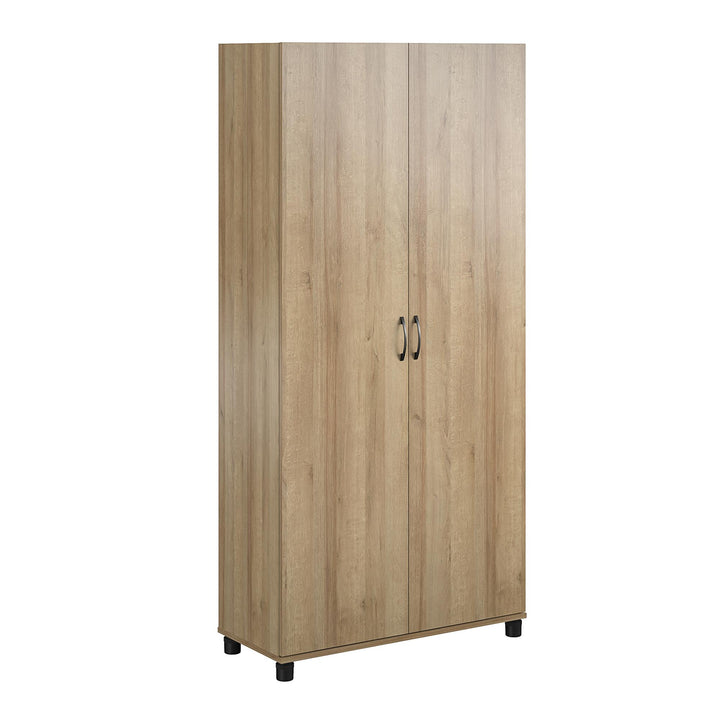 2 door pantry storage cabinet - Natural