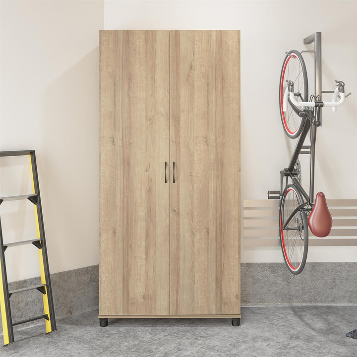 2-door general organizer cabinet - Natural