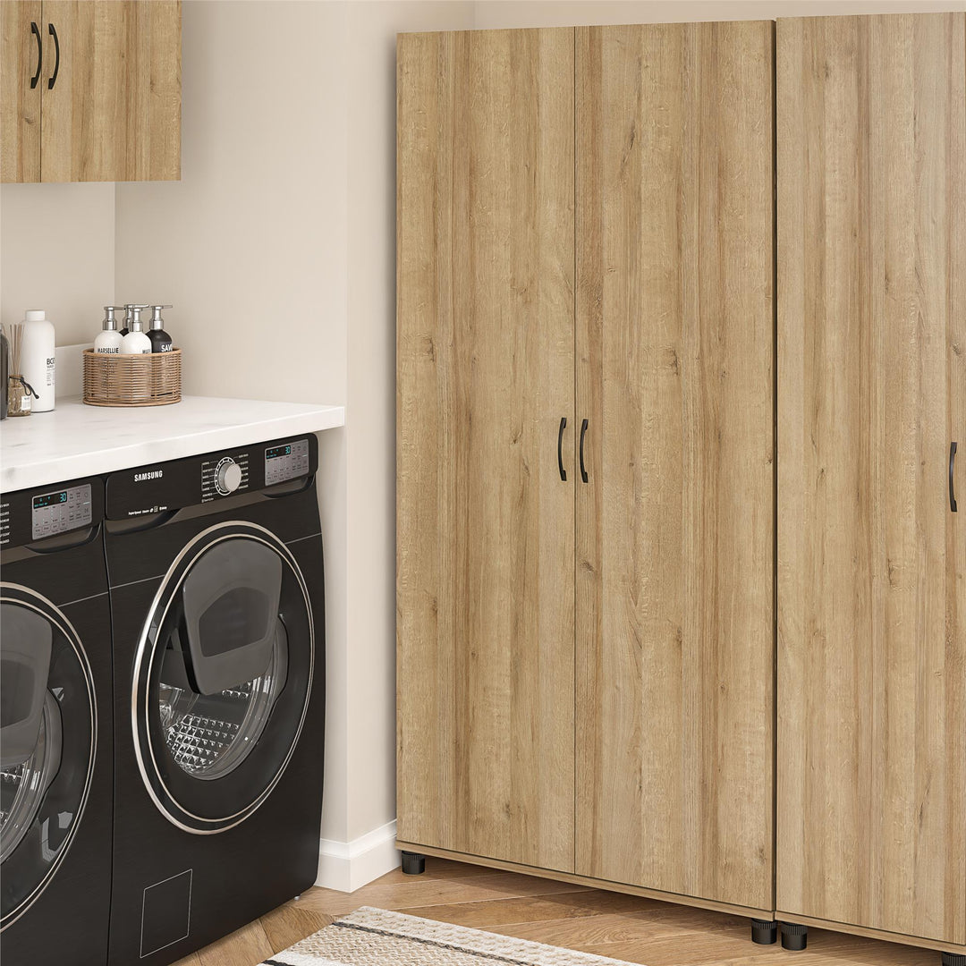 36 inch cabinet with 5 shelves - Natural