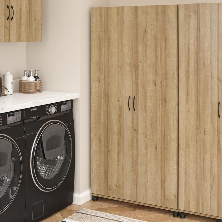 36 inch cabinet with 5 shelves - Natural