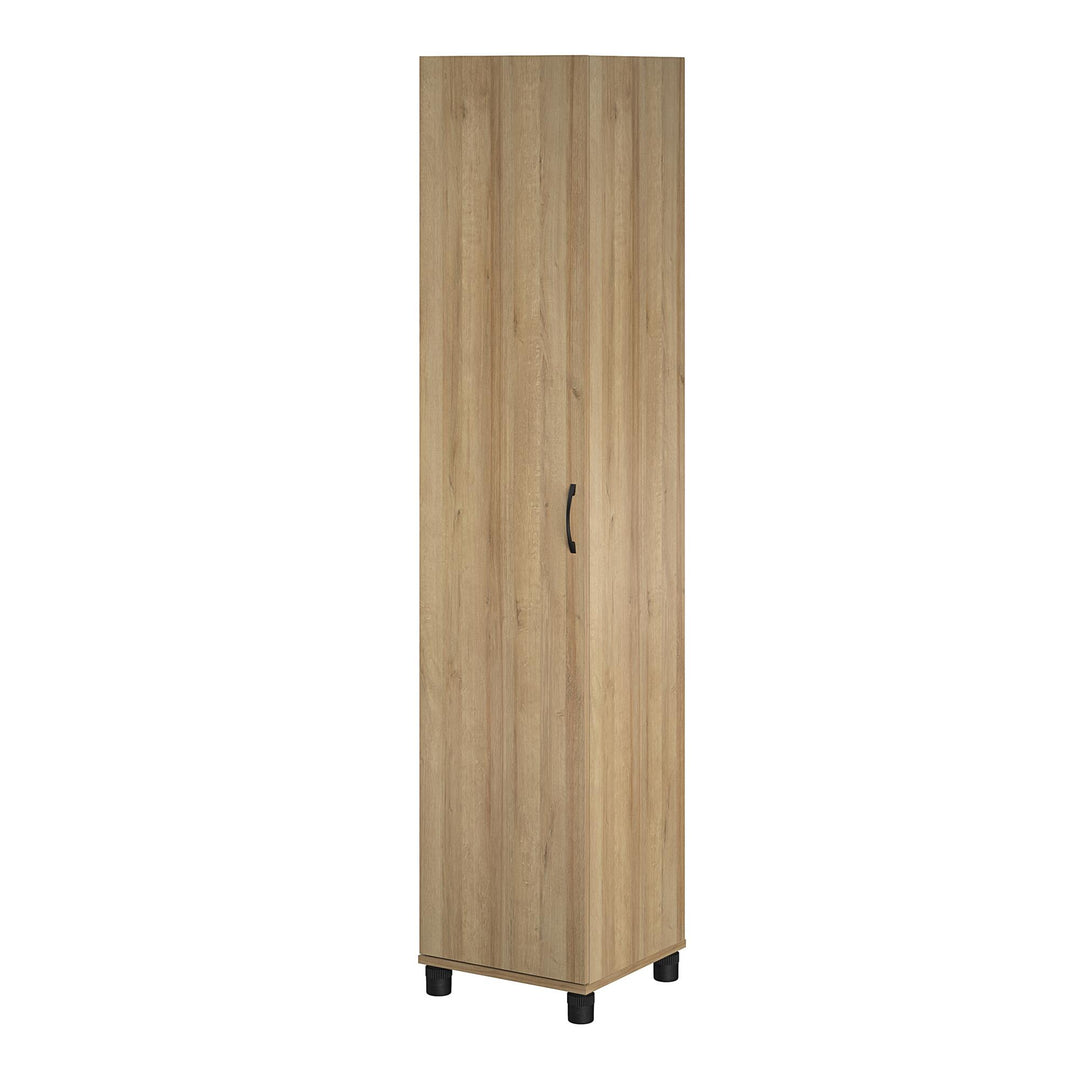 closed storage cabinet with legs - Natural
