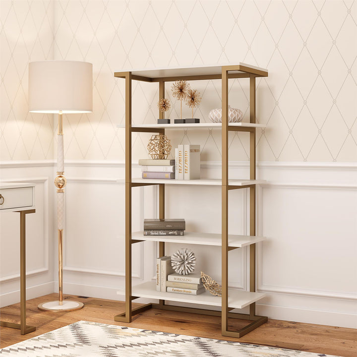 CosmoLiving stylish shelving solutions -  White
