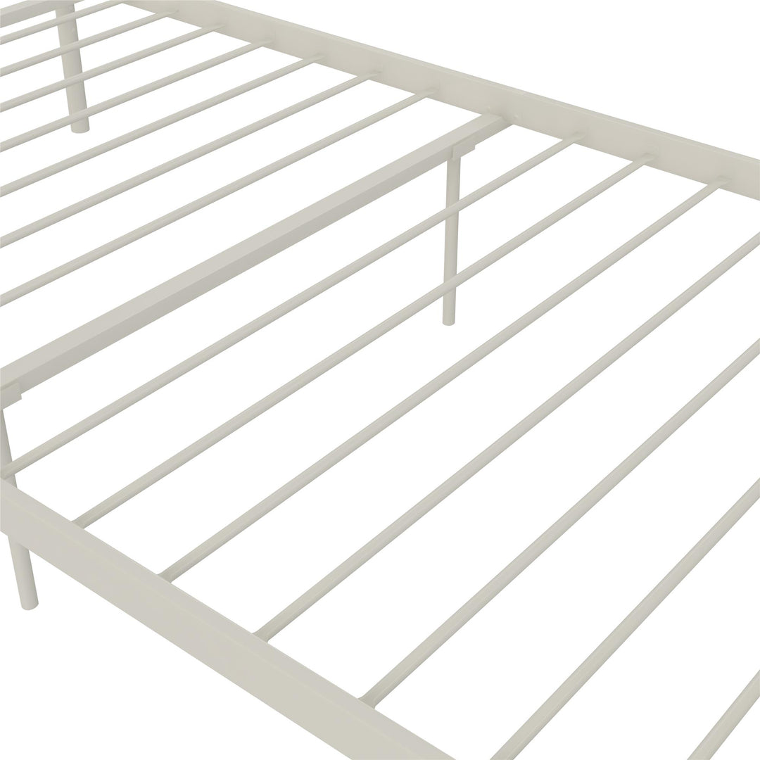 praxis metal bed - White - Twin Size