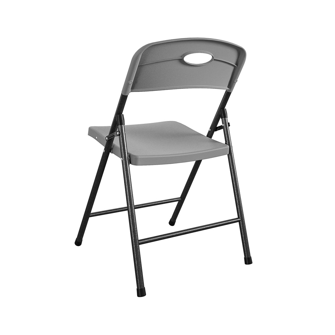 folded lawn chair - Gray - 4-Pack