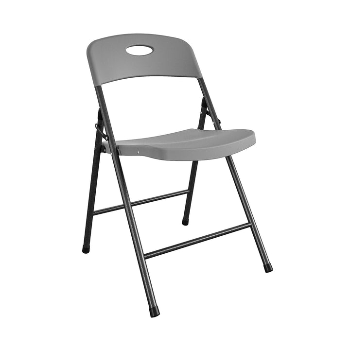 Collapsible chair for indoors - Gray - 4-Pack