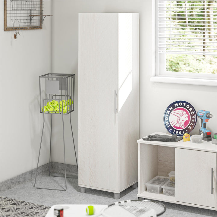 Camberly 4 shelf cabinet -  Ivory Oak