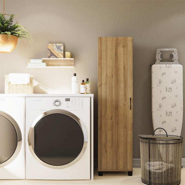 60 inch cabinet with shelves - Natural