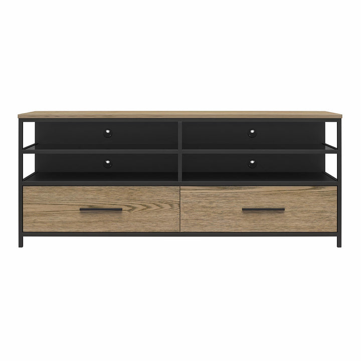 Structure TV Stand with Drawer Storage -  Sterling Oak Veneer
