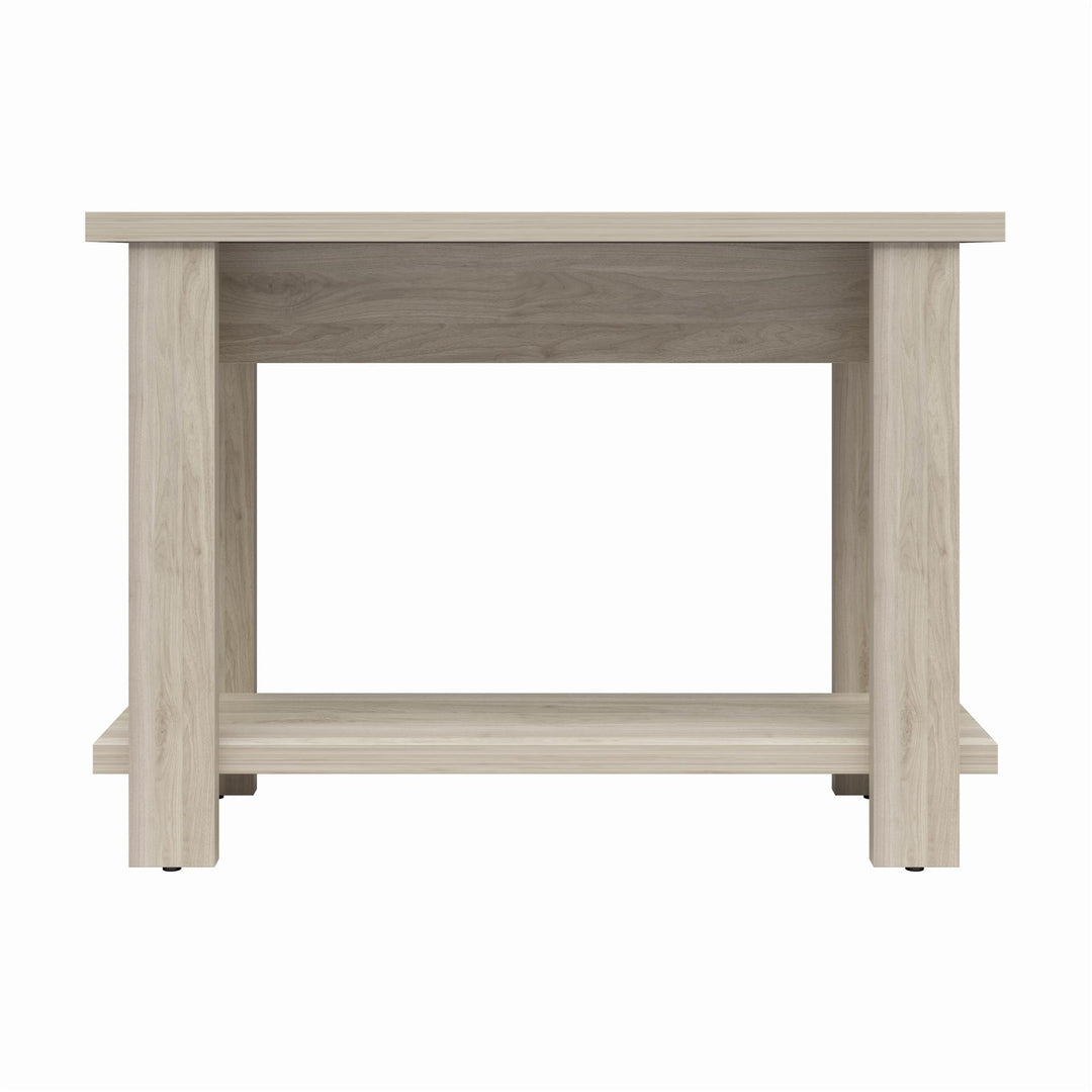 Winston Console Table  -  Light Walnut
