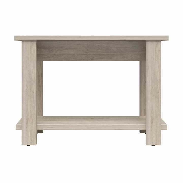 Winston Console Table  -  Light Walnut