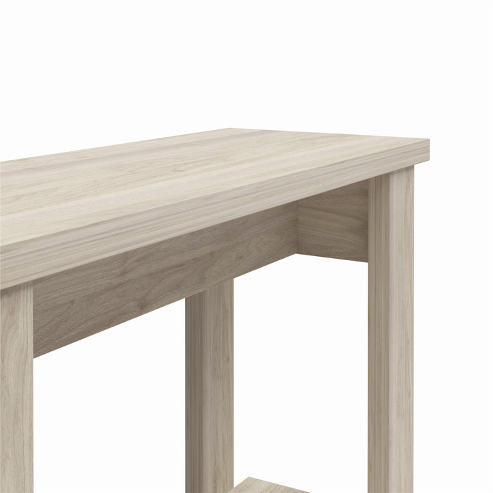 Durable and Functional Console Table for Hallway -  Light Walnut