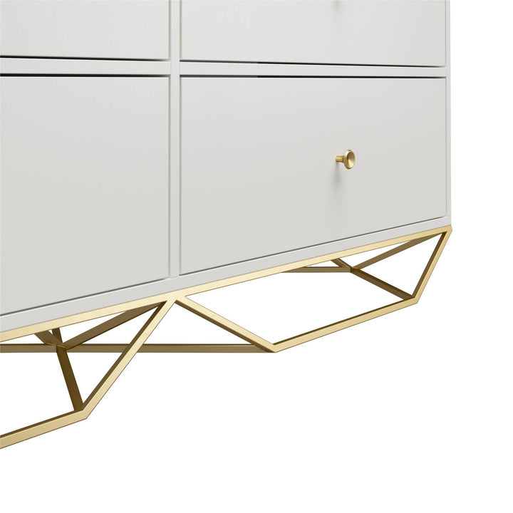 Blair Design 6 Drawer Dresser -  White