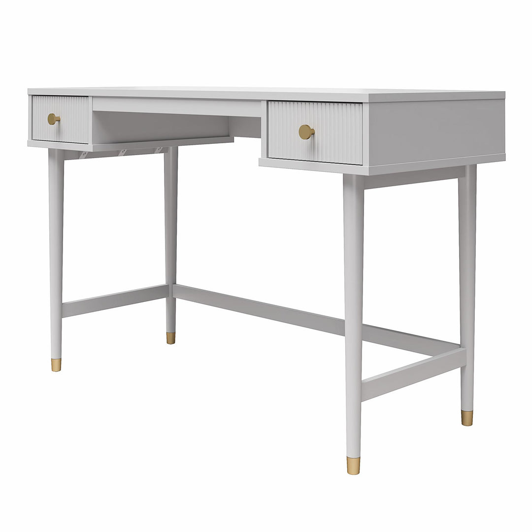 Elizabeth Design Desk -  Dove Gray