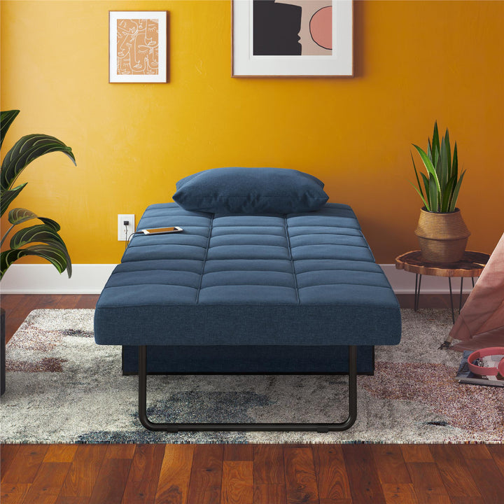 relax a lounger ottoman - Blue
