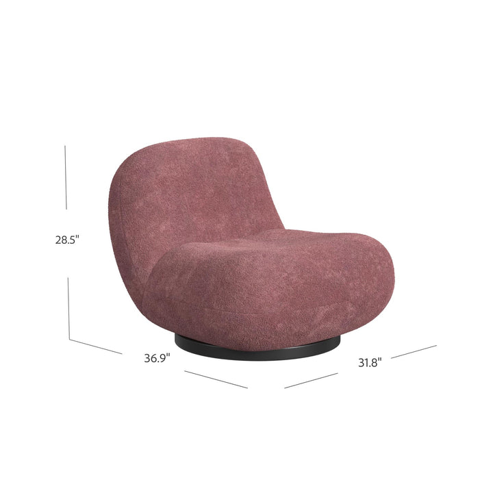 cortney’s swivel chair - Berry
