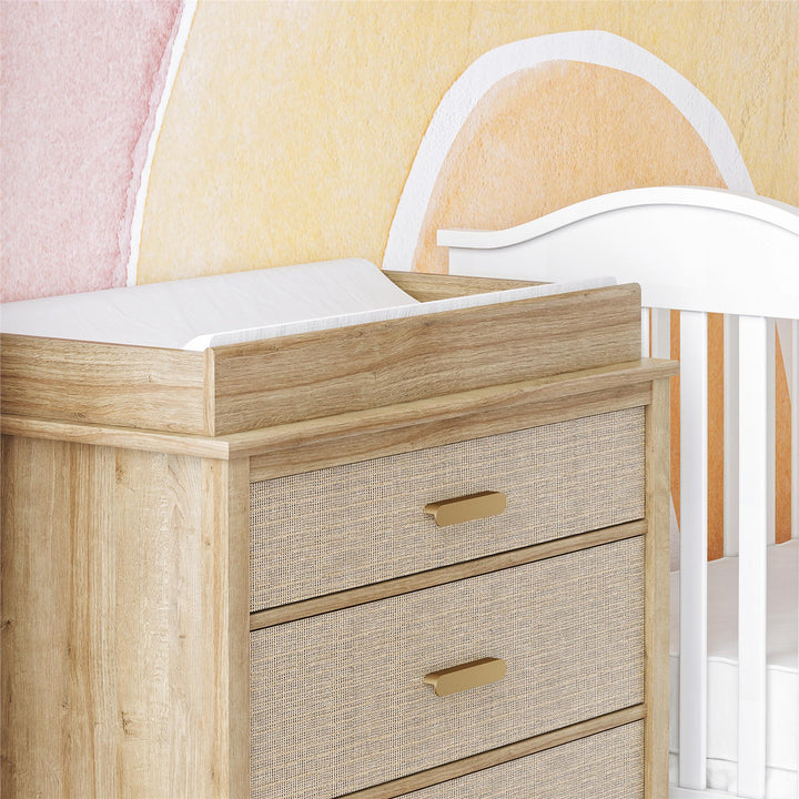 Shiloh Convertible Changing Table Topper -  Natural