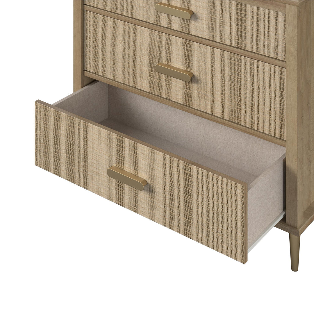 Shiloh 3 Drawer Dresser with Convertible Design -  Natural