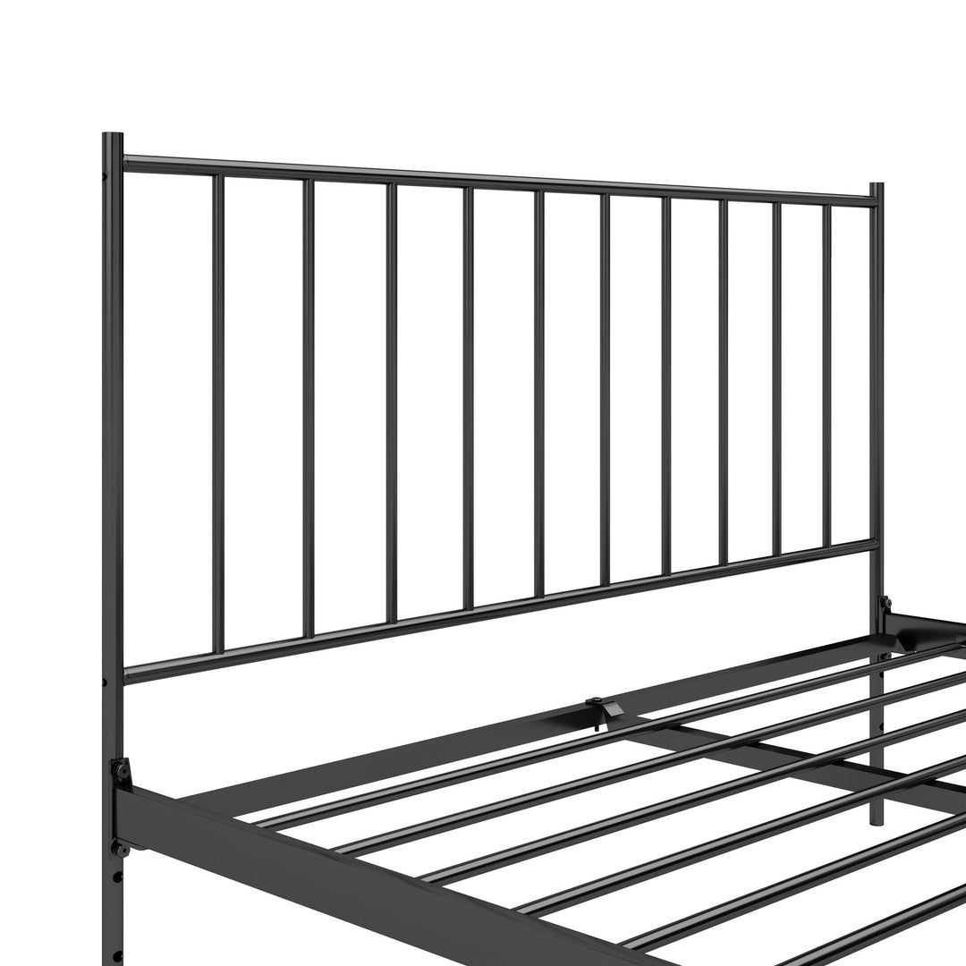 bed with adjustable frame - Black - Queen Size