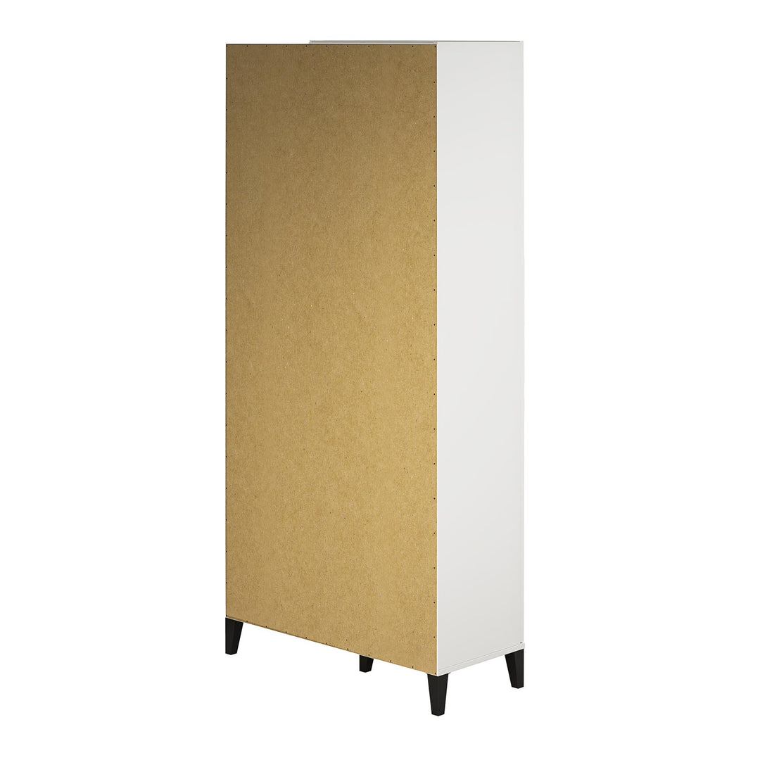 Spacious Flex Tall Cabinet with Adjustable Shelves -  White