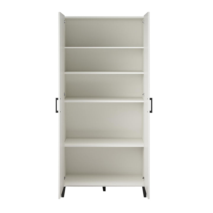 Durable and Stylish Flex Storage Cabinet -  White