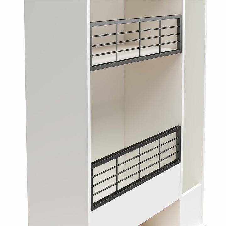 Flex Storage Cabinet for Sports Equipment -  White
