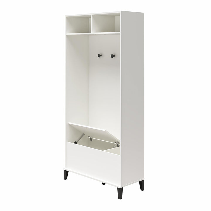 Functional and Stylish Gym Storage Cabinet -  White